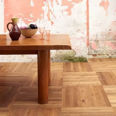 Parquet Chêne Semi-Massif Mosaico Brown Fumé - Shooting 2022