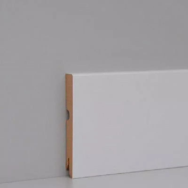 Plinthes MDF Blanc - 2.23x14x2230 - Carresol