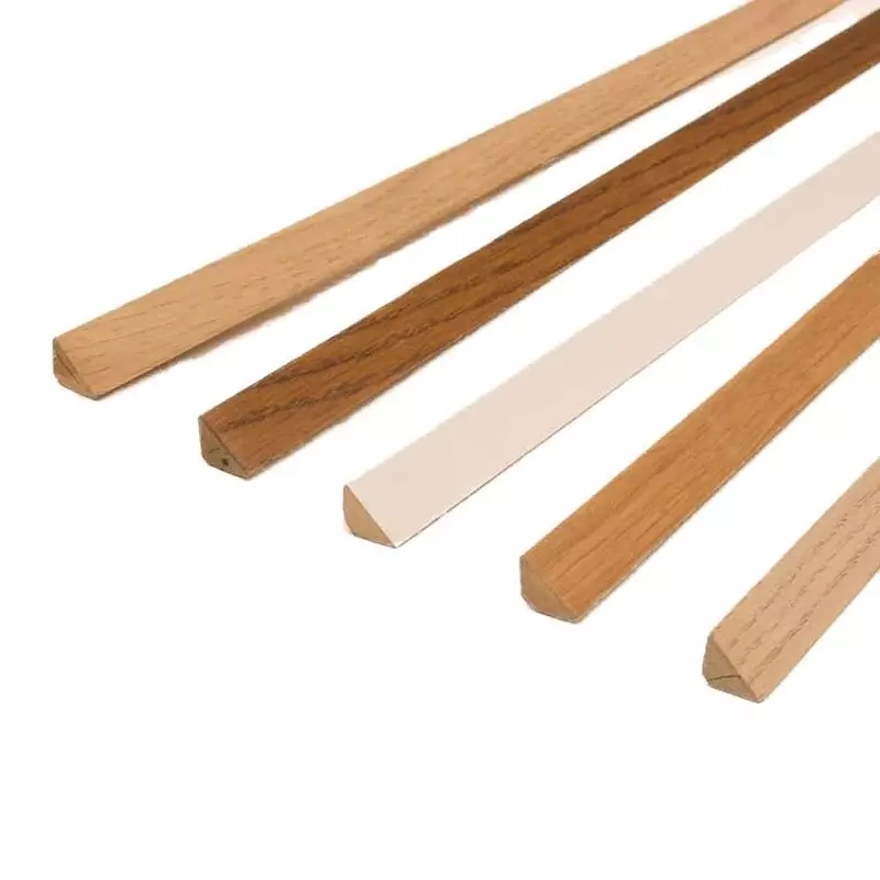 Contre-plinthes placage MDF Brut - 14x14x2230 mm - Carresol