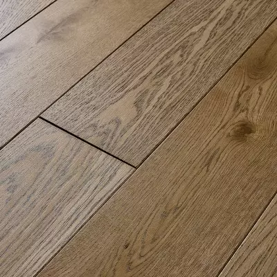 Parquet Chene Massif Brown - 20x160x400-2000 - Choix Country/Antyk - Vue de profil - Carresol