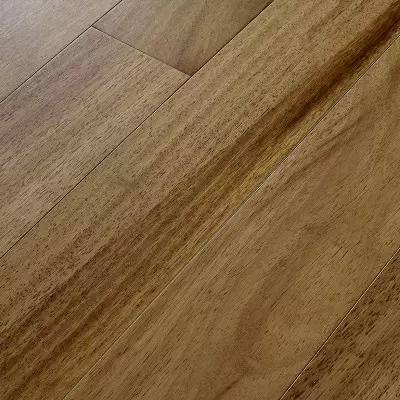 Parquet Exotique Contrecolle Iroko - 11x140x400-1230 - Nature - Vue de profil - Carresol