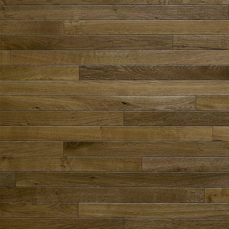 Parquet Chene Semi-Massif Easy Brown Fume - 15x50x1200 - Choix Rustique - Vue de profil - Carresol