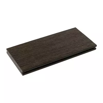 Lames Composite Vintage Wenge - 23x138x4000 - vue de profil 02 - carresol