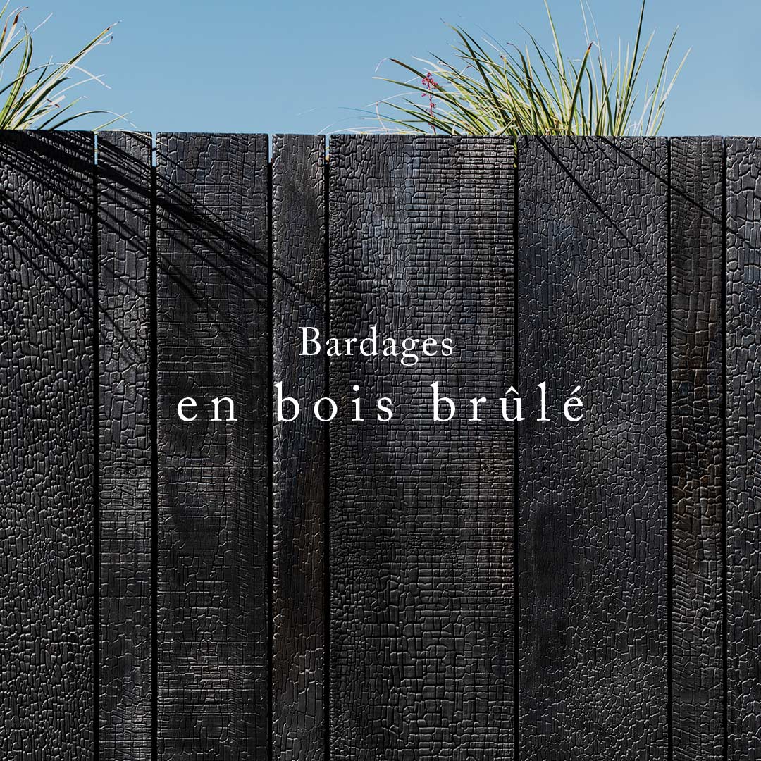 CarreSol - Découvrez nos bardages en bois brûlé - 2023